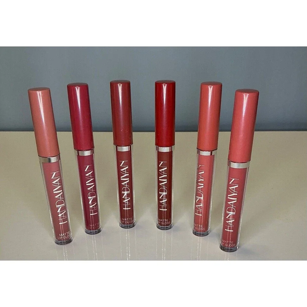 New 6 Piece Matte Liquid Lipstick Set Gift Women Teen Make Up Lot